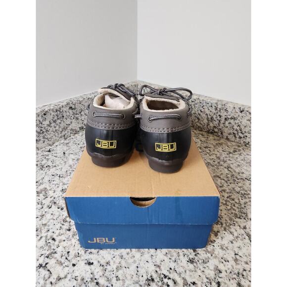 Jambu Black and Gray Low Duck Boots - Picture 3 of 7